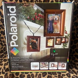 Polaroid 5 Photo Frame String Lightboxes